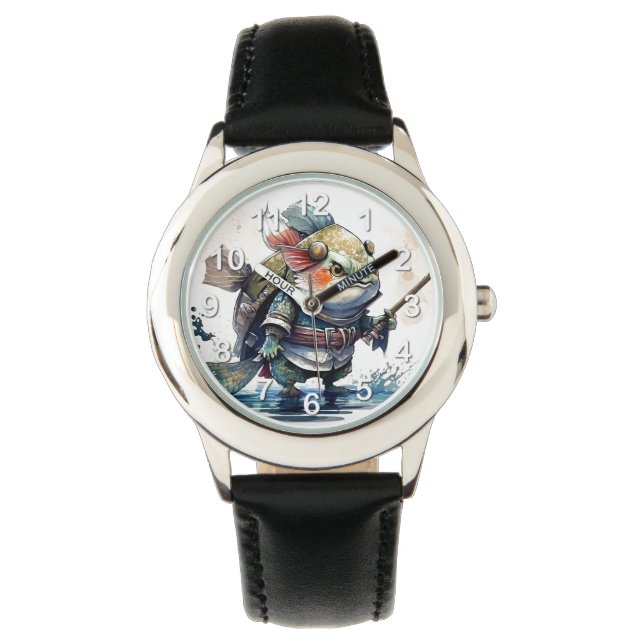 Fish warrior watch (Front)