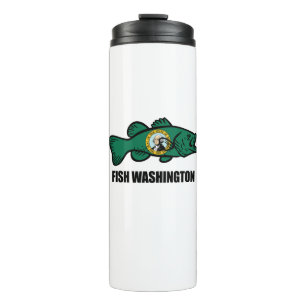 Fish Washington State Thermal Tumbler