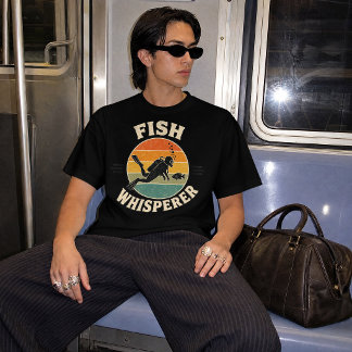 Fish Whisperer Diving Design T-Shirt
