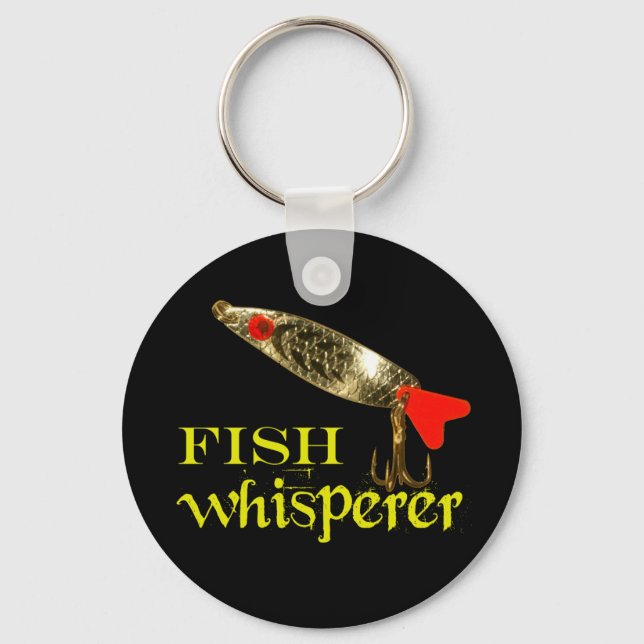 Fish Whisperer Key Ring (Front)