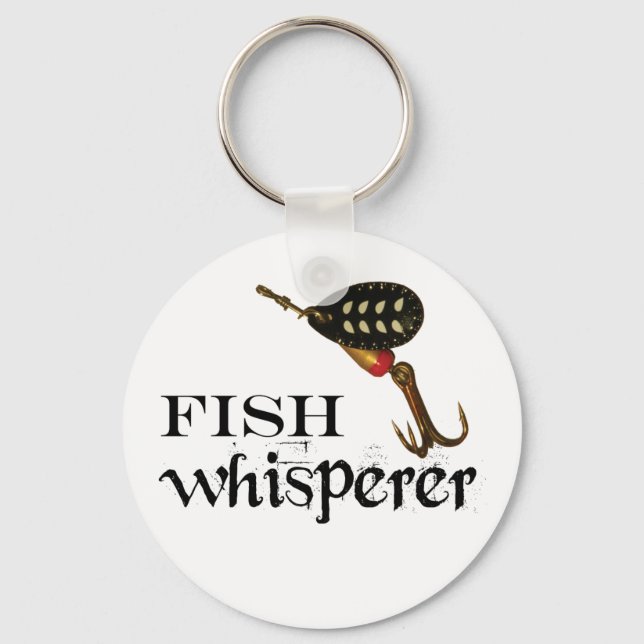 Fish Whisperer Key Ring (Front)