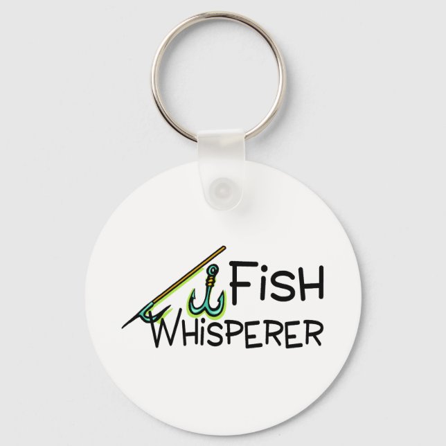 Fish Whisperer Key Ring (Front)