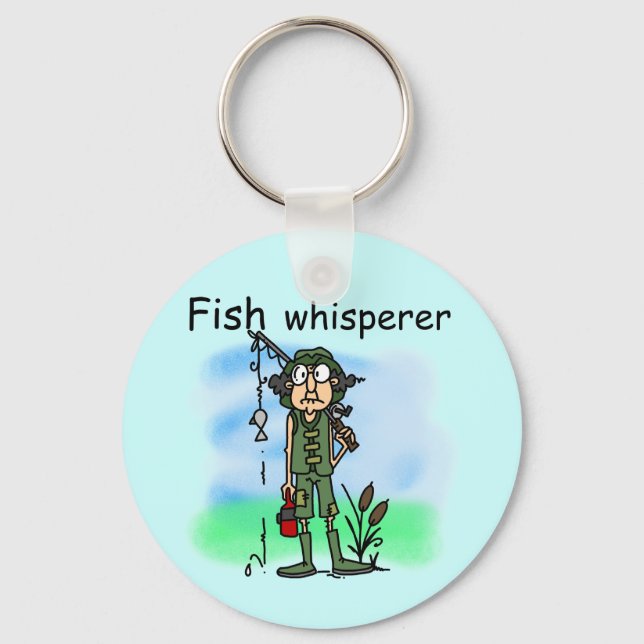 Fish Whisperer Key Ring (Front)