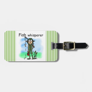 Fish Whisperer Luggage Tag
