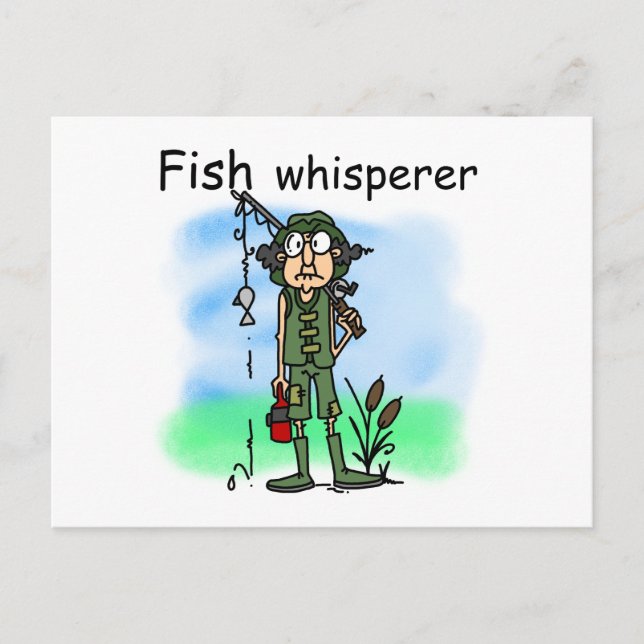 Fish Whisperer Postcard (Front)
