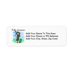 Fish Whisperer Return Address Label