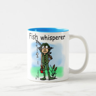 Fish Whisperer Two-Tone Coffee Mug