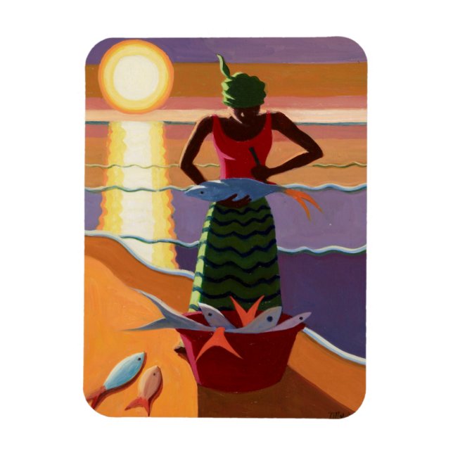 Fish Wife 2009 Magnet (Vertical)