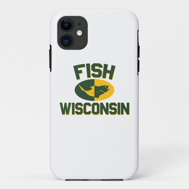 Fish Wisconsin Case-Mate iPhone Case (Back)