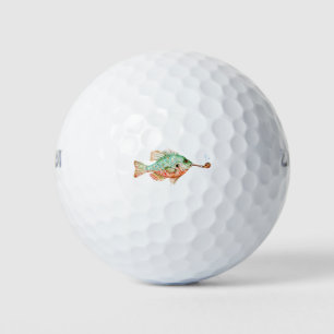Fish with a Pipe Golf Balls