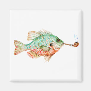 Fish with a Pipe Magnet