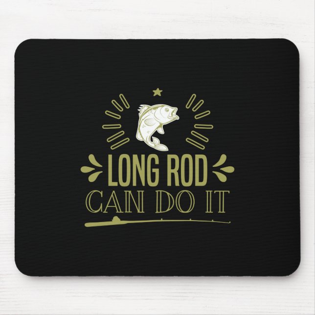 Fisher Can Do It Mouse Pad (Front)