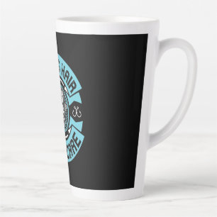 Fisher Fishing Hair Do Not Care Latte Mug