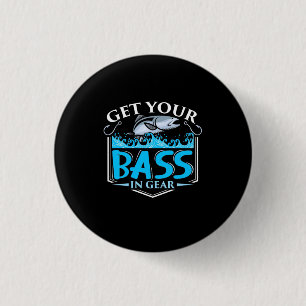 Fisher Get Your In Gear 3 Cm Round Badge