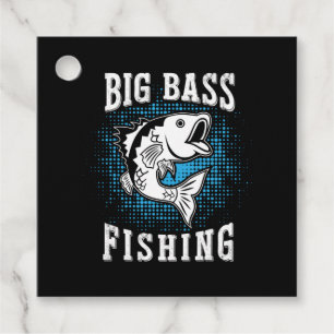 Fisher Gift Big Fishing Favour Tags