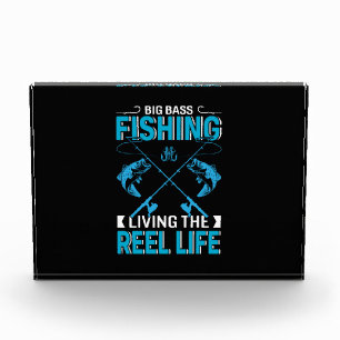 Fisher Gift Big Fishing Living The Life Photo Block