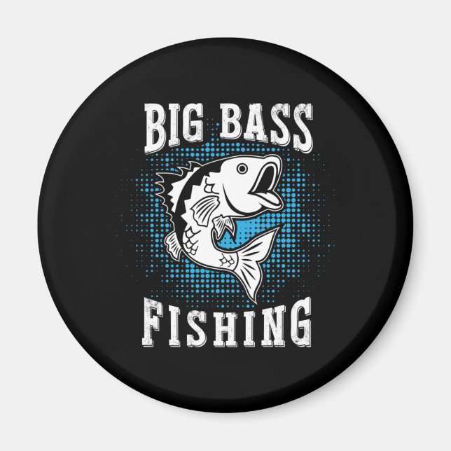 Fisher Gift Big Fishing Magnet (Front)