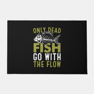 Fisher Gift Fish Go With The Flow Doormat