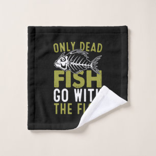 Fisher Gift Fish Go With The Flow Wash Cloth
