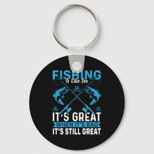 Fisher Gift Fishing Is Great Key Ring