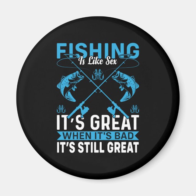 Fisher Gift Fishing Is Great Magnet (Front)