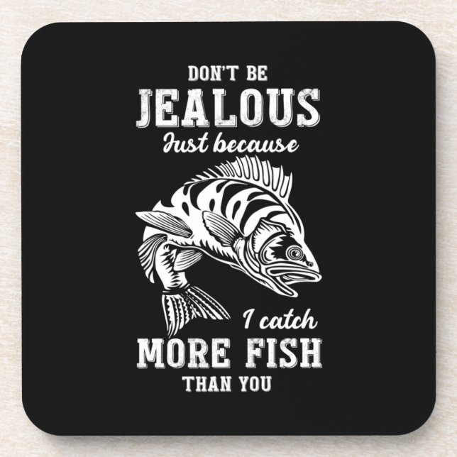 Fisher Gift More Fish Than You Coaster (Front)