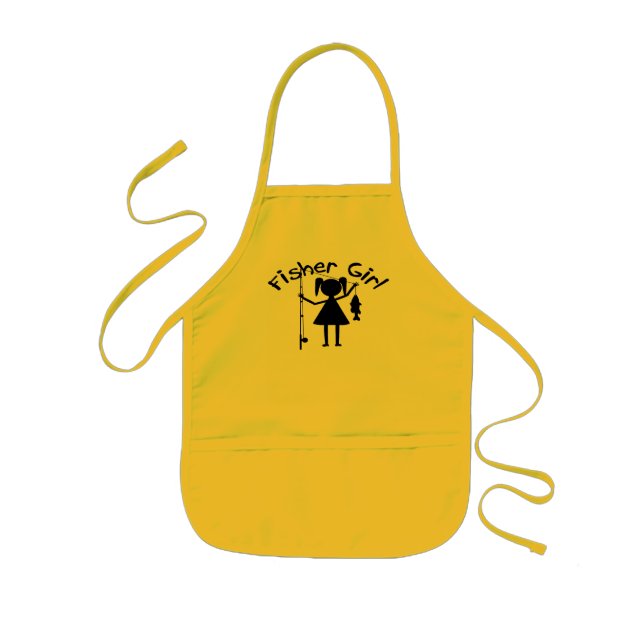 FISHER GIRL KIDS APRON (Front)