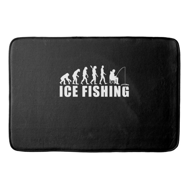 Fisher Ice Fishing Evolution Bath Mat (Front)