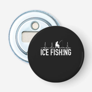 Fisher Ice Fishing Heartbeat Bottle Opener