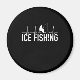 Fisher Ice Fishing Heartbeat Magnet