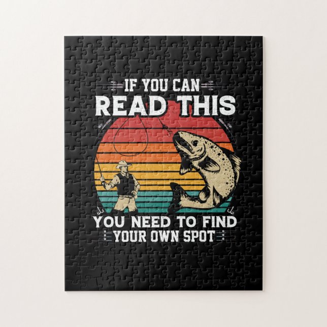 Fisher If You Can Read This Jigsaw Puzzle (Vertical)