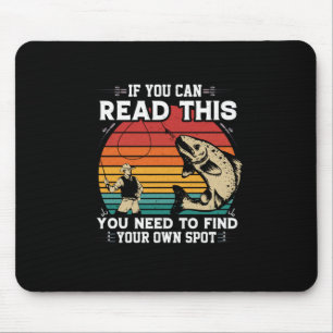 Fisher If You Can Read This Mouse Pad
