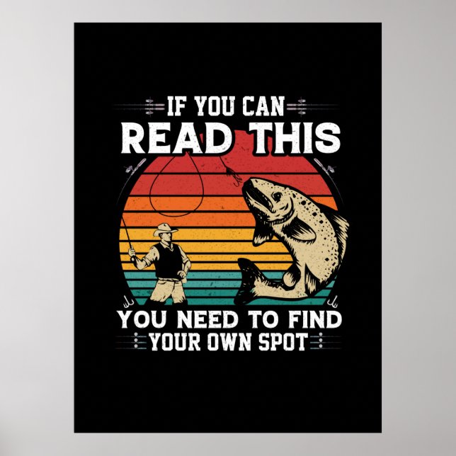 Fisher If You Can Read This Poster (Front)