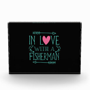 Fisher In Love With A Fisherman Photo Block