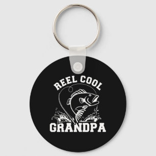 Fisher Reel Cool Grandpa Key Ring