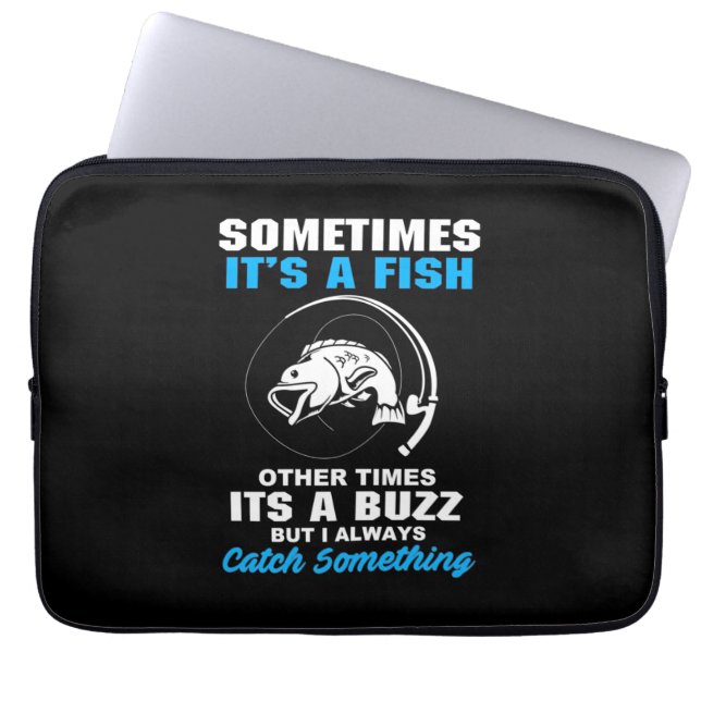Fisher Sometimes It Is A Fish Laptop Sleeve (Front)
