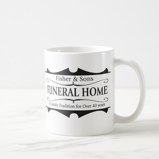 Fisher & Sons Funeral Home Coffee Mug (Right)