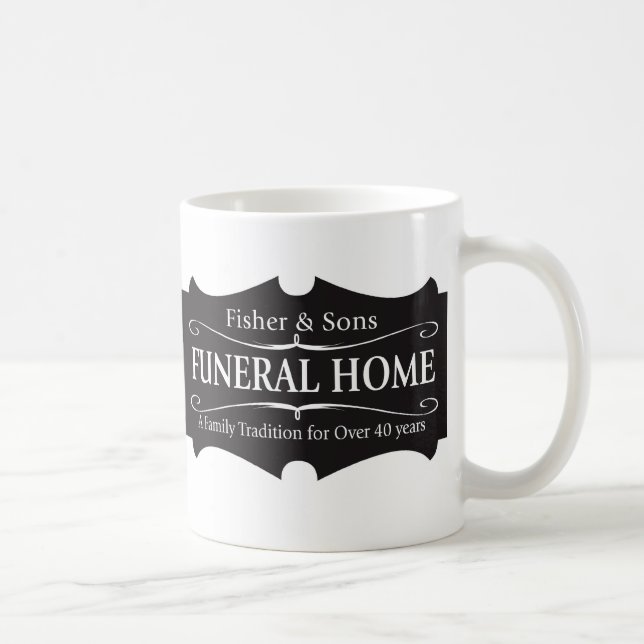 Fisher & Sons Funeral Home Coffee Mug (Right)