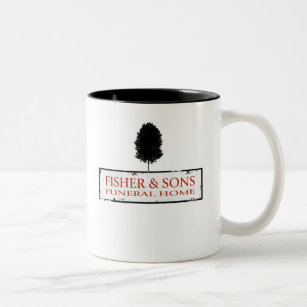 Fisher & Sons Funeral Home Two-Tone Coffee Mug