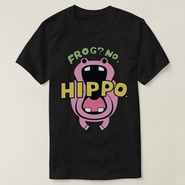 Fisher Tiger (One Piece) "Frog No. Hippo.&quo T-Shirt (Design Front)