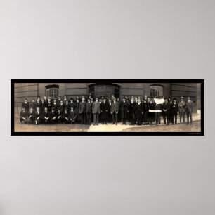 Fisheries Bureau Washington DC Photo 1919 Poster
