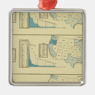 Fisheries Metal Ornament