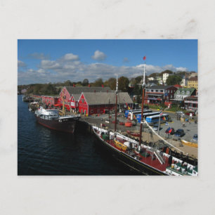 Fisheries Museum of the Atlantic, Aerial View Postcard
