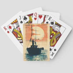 Fisherman (1) 1960s -Inspired Graphics Playing Cards