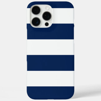 Fisherman Aesthetic Blue Striped iPhone 16 Pro Max Case