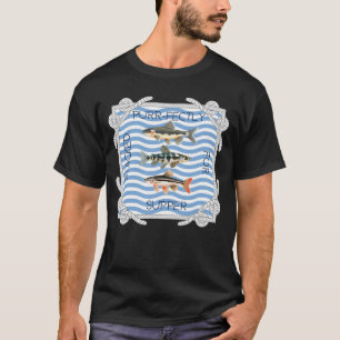Fisherman Aesthetic Humour for Pet Lovers  T-Shirt