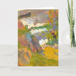 Fisherman and Bathers   Paul Gauguin Card