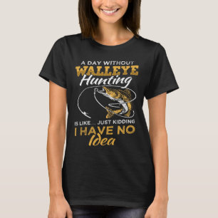 Fisherman & Angler Walleye Fishing T-Shirt