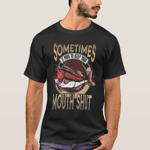 Fisherman Apparel For Men Vintage Bass Fishing T-Shirt