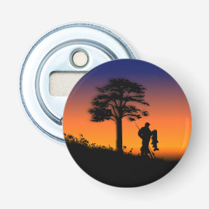 Fisherman at Dusk Bottle Opener